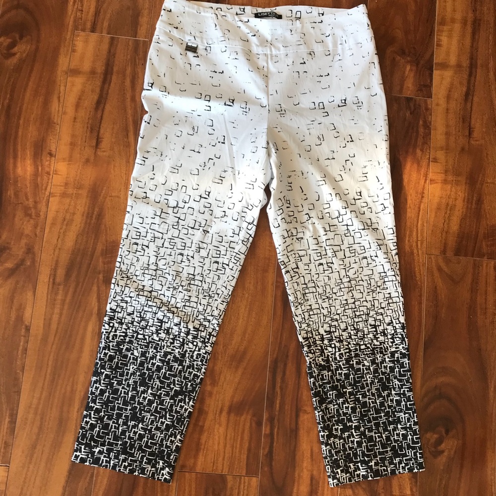 Lisette L Montreal cropped patterned pants